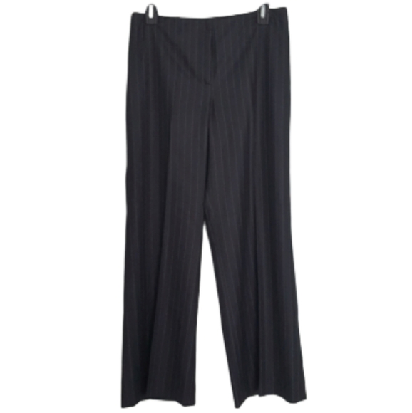 Kate Hill Navy Blue Wide Leg Pants - Picture 1 of 5